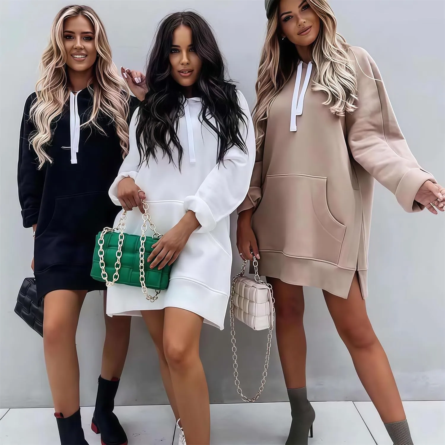 2025 New The Warmy Oversized Hoodie Dress Women, The Warmy Hoodie for Women, The Warmy Hoodie Dress