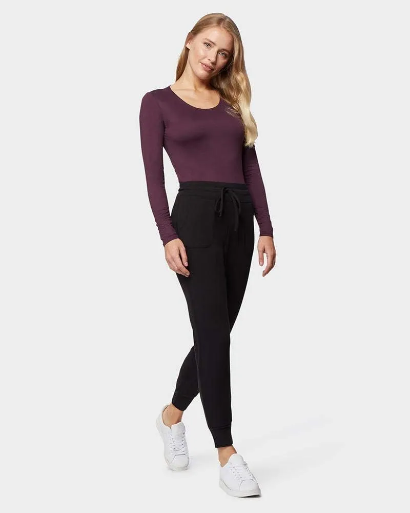 32 Degrees Heat Womens Ultra Soft Thermal Lightweight Baselayer Scoop Neck Long Sleeve Top