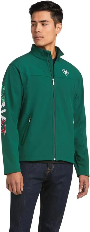 ARIAT Men's New Team Softshell Mexico Jacket
