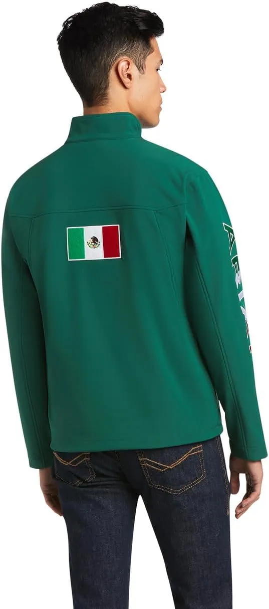 ARIAT Men's New Team Softshell Mexico Jacket