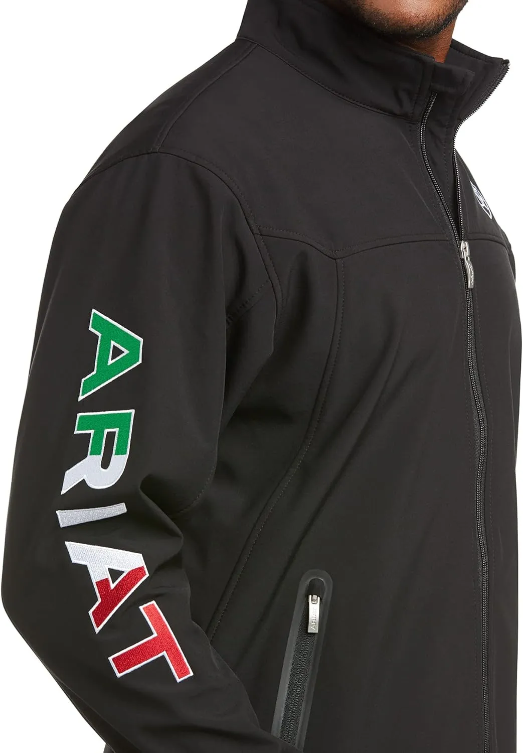 ARIAT Men's New Team Softshell Mexico Jacket