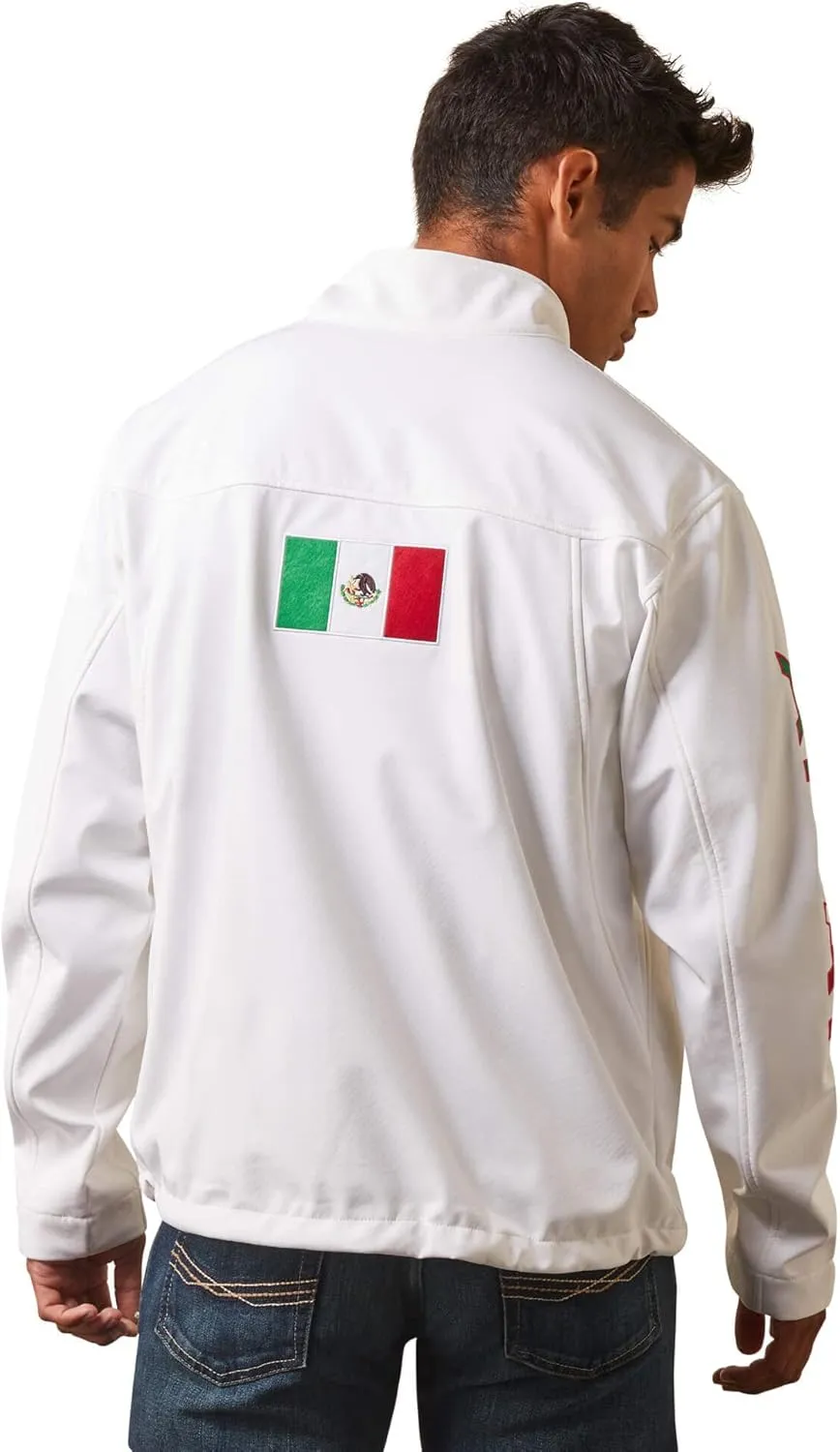 ARIAT Men's New Team Softshell Mexico Jacket