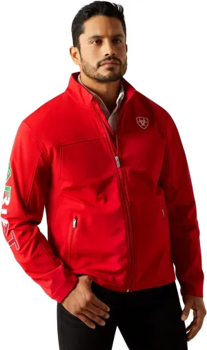 ARIAT Men's New Team Softshell Mexico Jacket