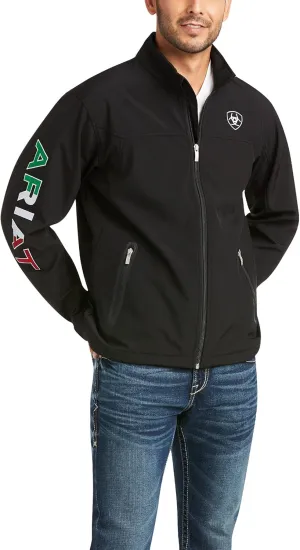 ARIAT Men's New Team Softshell Mexico Jacket