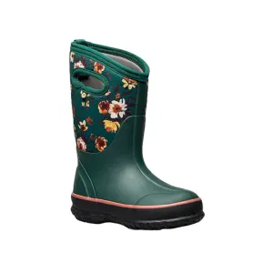 Bogs Classic Youth Winter Boots - Painterly Emerald Multi