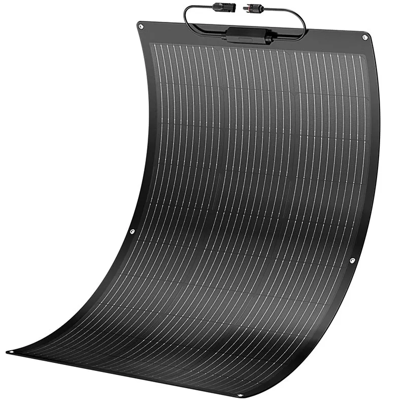 BougeRV Arch 100 Watt Fiberglass Flexible Curved Solar Panel