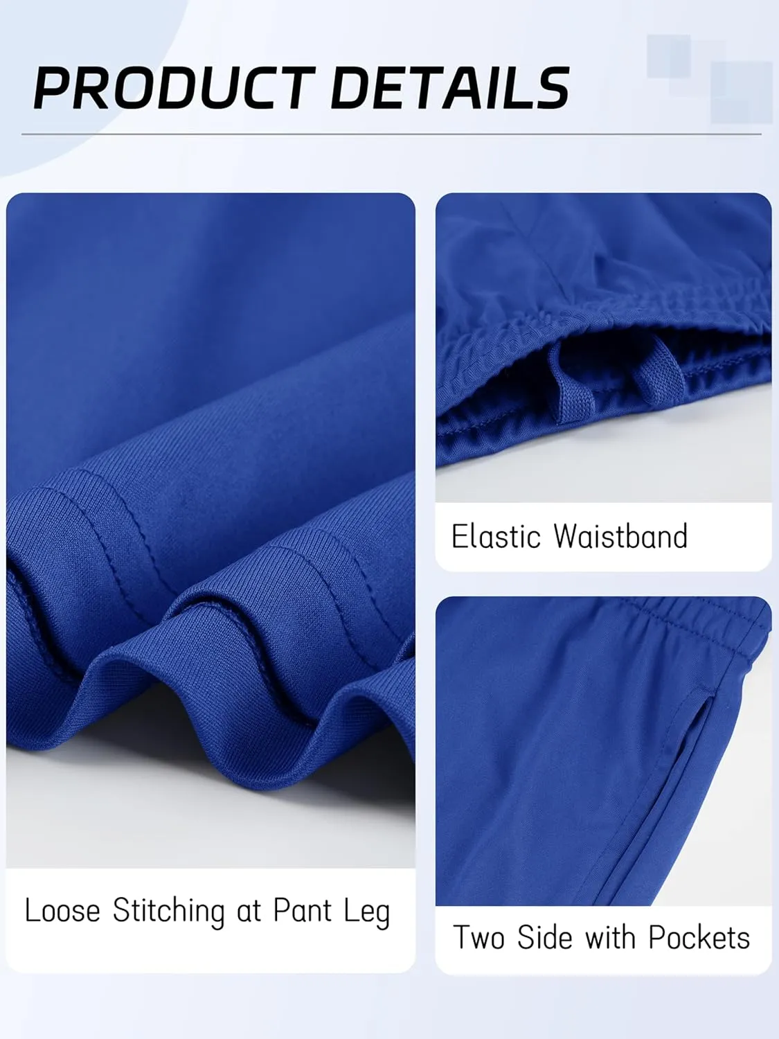 Boys Athletic Basketball Shorts with Pockets Kids Youth Active Performance Gym Boys Shorts Quick Dry