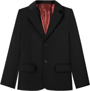 Boys Blazer Suit Jacket Formal Slim Fit Kids Sport Coat