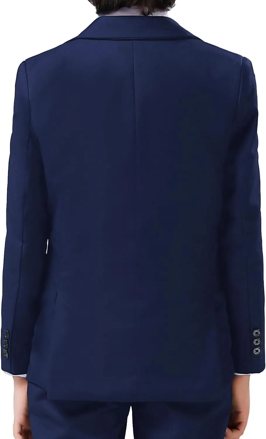 Boys Blazer Suit Jacket Formal Slim Fit Kids Sport Coat