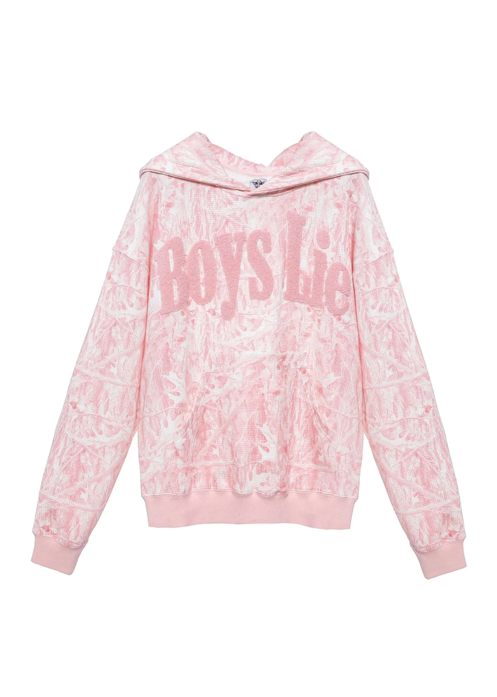 Boys Lie Manhunt Racer Hoodie ★ Pink