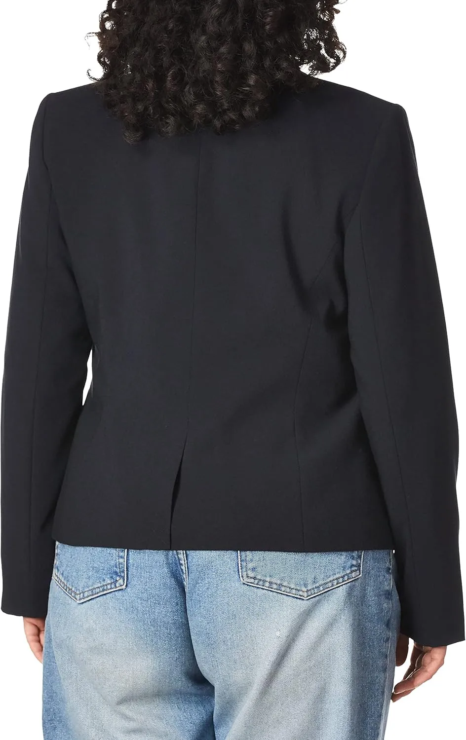 Calvin Klein Women's Two Button Lux Blazer (Petite, Standard, & Plus)