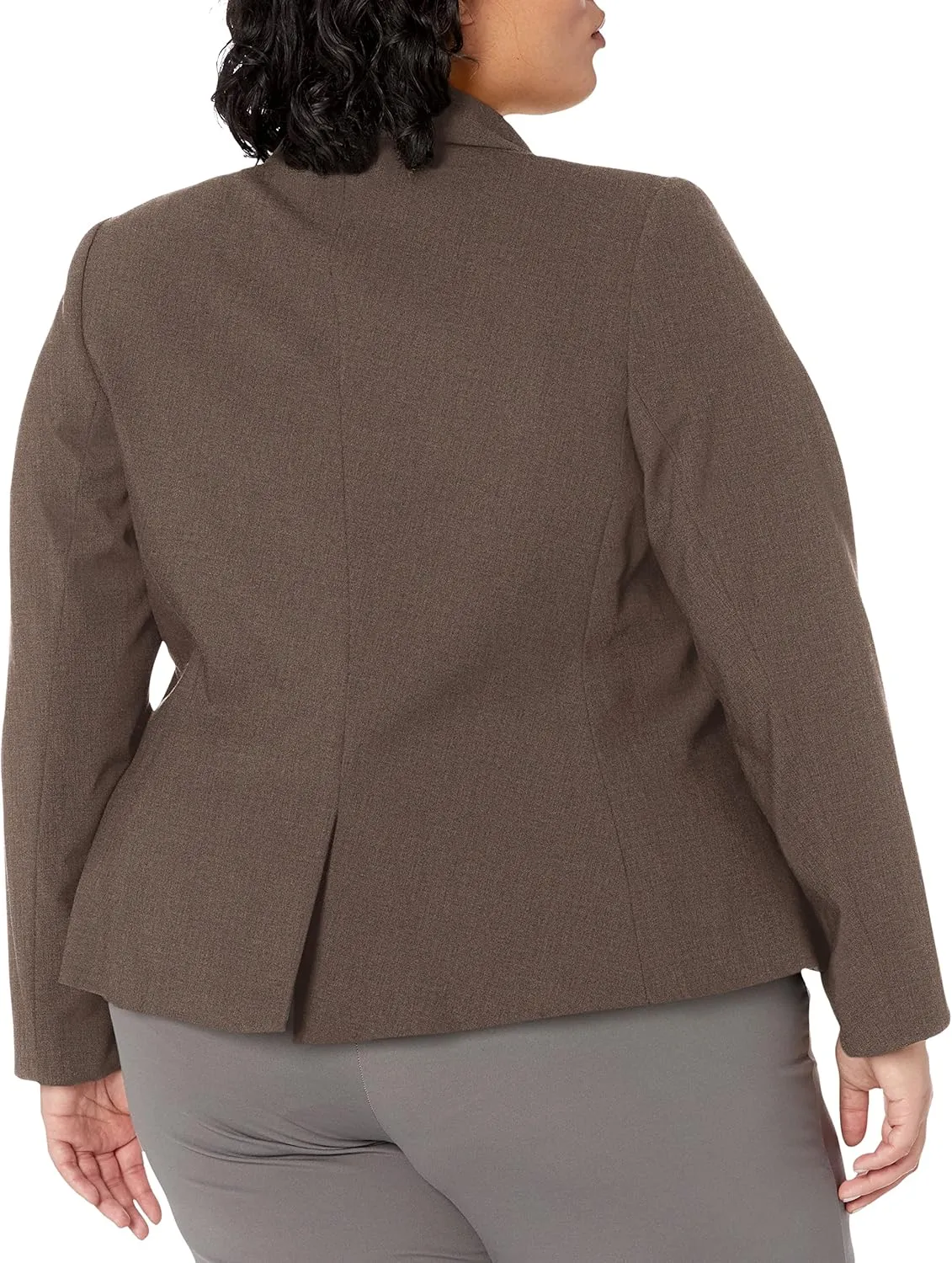 Calvin Klein Women's Two Button Lux Blazer (Petite, Standard, & Plus)