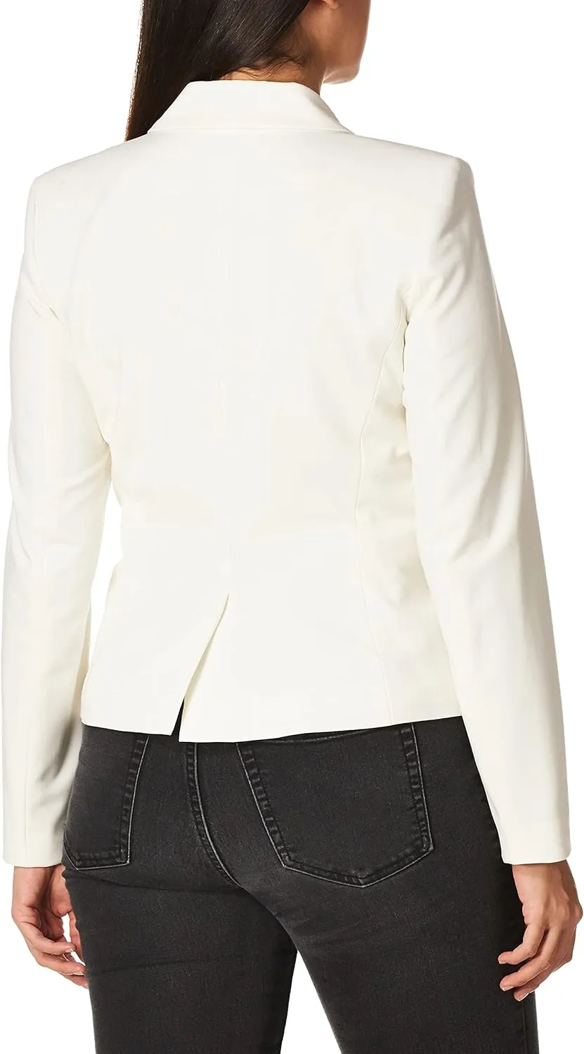 Calvin Klein Women's Two Button Lux Blazer (Petite, Standard, & Plus)