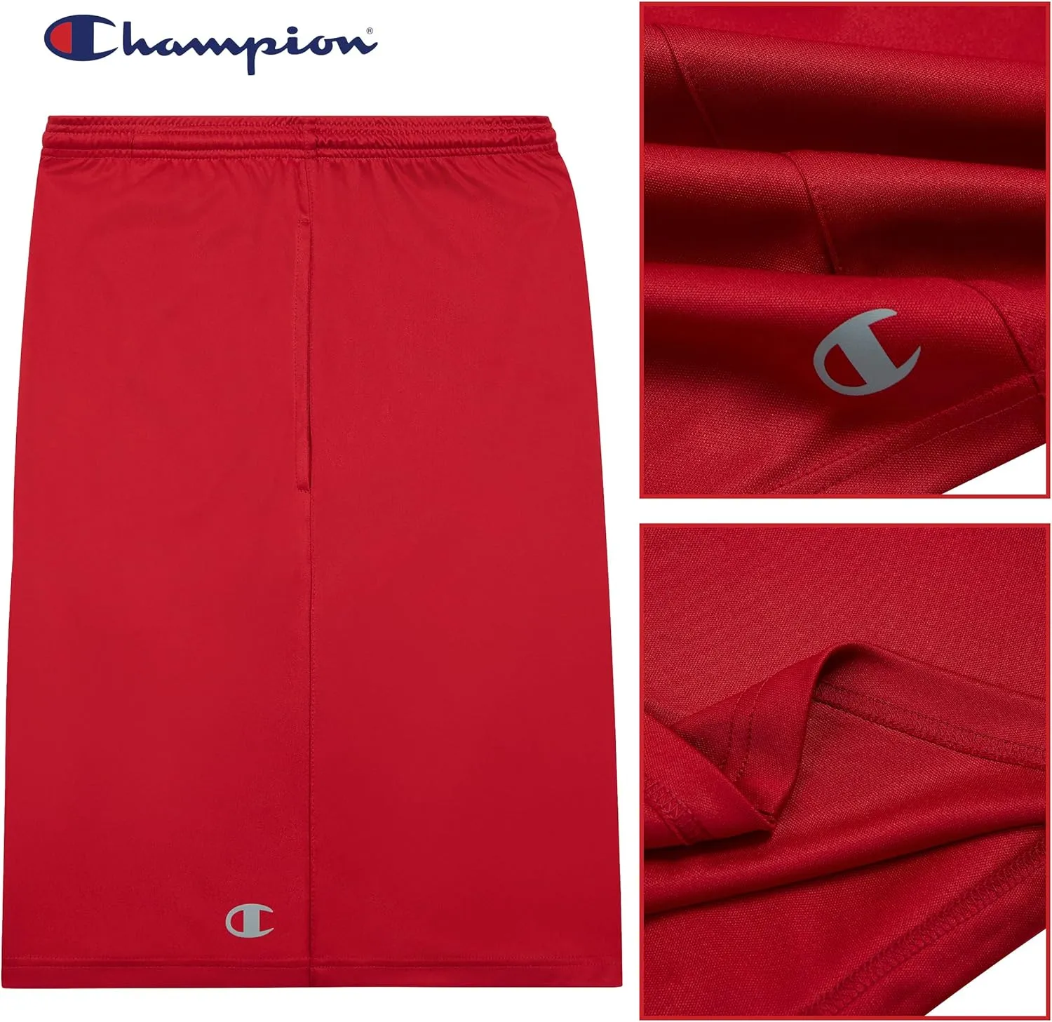 Champion Gym Shorts Men Big and Tall - 2 Pack Performance Dry Fit Running Shorts