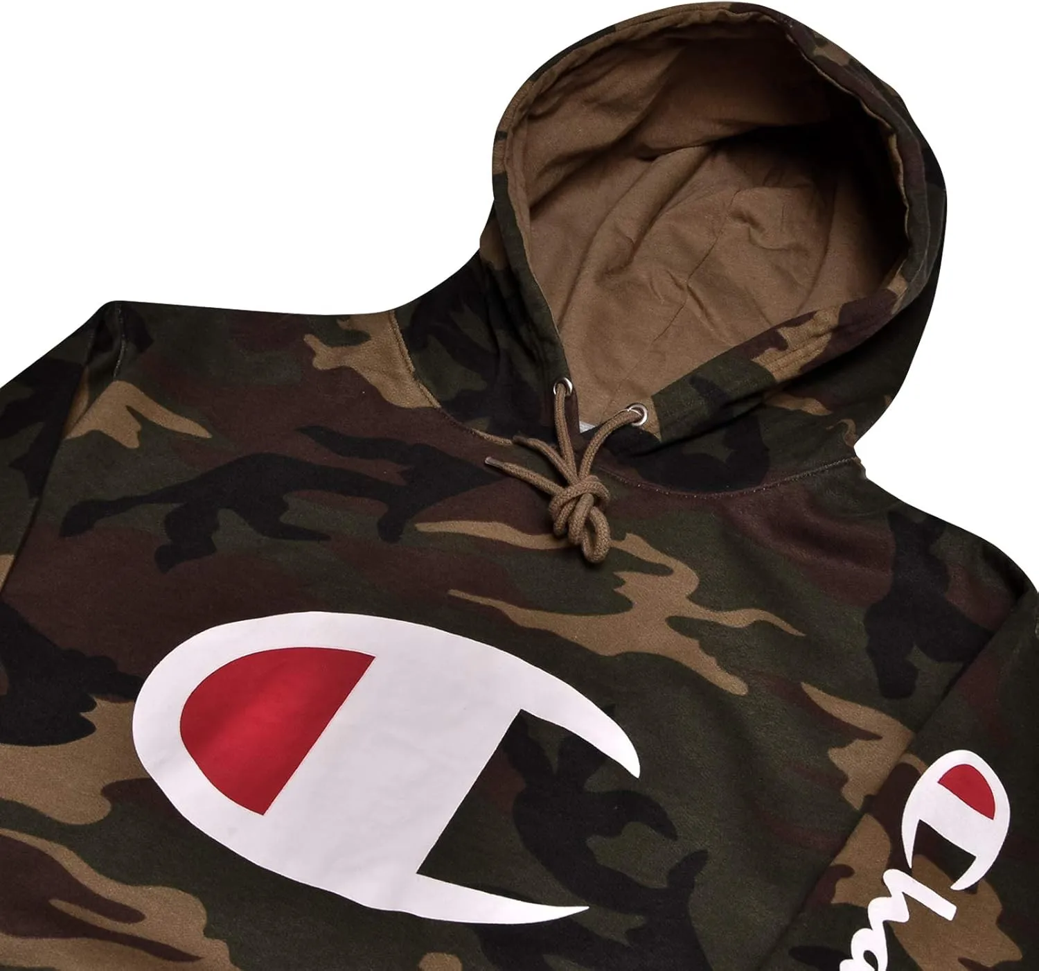 Champion Hoodie for Men Big And Tall Mens Oversized Pullover Fleece Sweatshirt