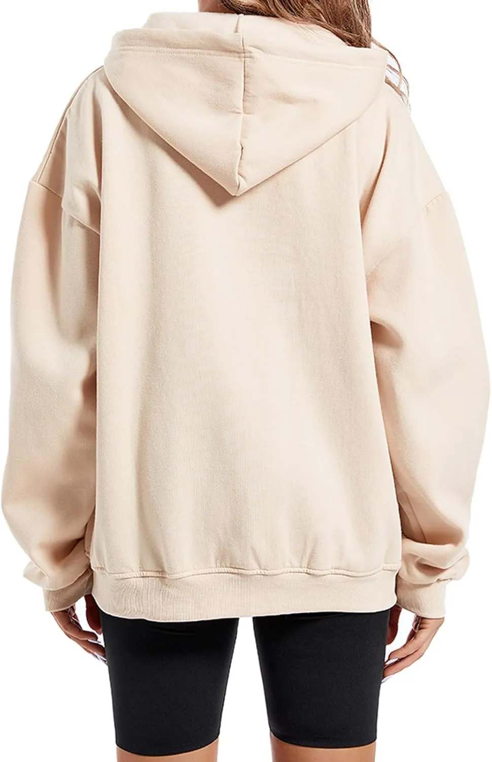 Cute Oversized Zip Up Hoodie for Teen Girls Kawaii Cartoon Cat Sweatshirt for Women Pockets Cotton Top Jackets Coat
