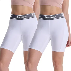 Davion Women Softball Sliding Shorts,Spandex Shorts for Yoga Baseball Football Lacrosse Hockey Running Gym