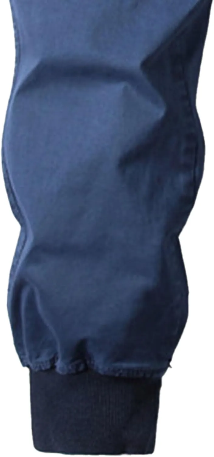 Drawstring Casual Cargo Pants for Men Multi-Pockets Military Cargo Trousers Lightweight Athletic Hiking Sweatpants