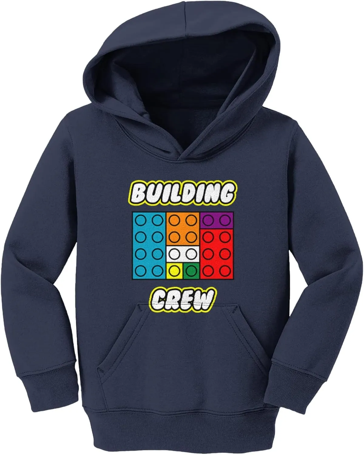 Haase Unlimited Building Crew - Build Blocks Toddler/Youth Fleece Hoodie