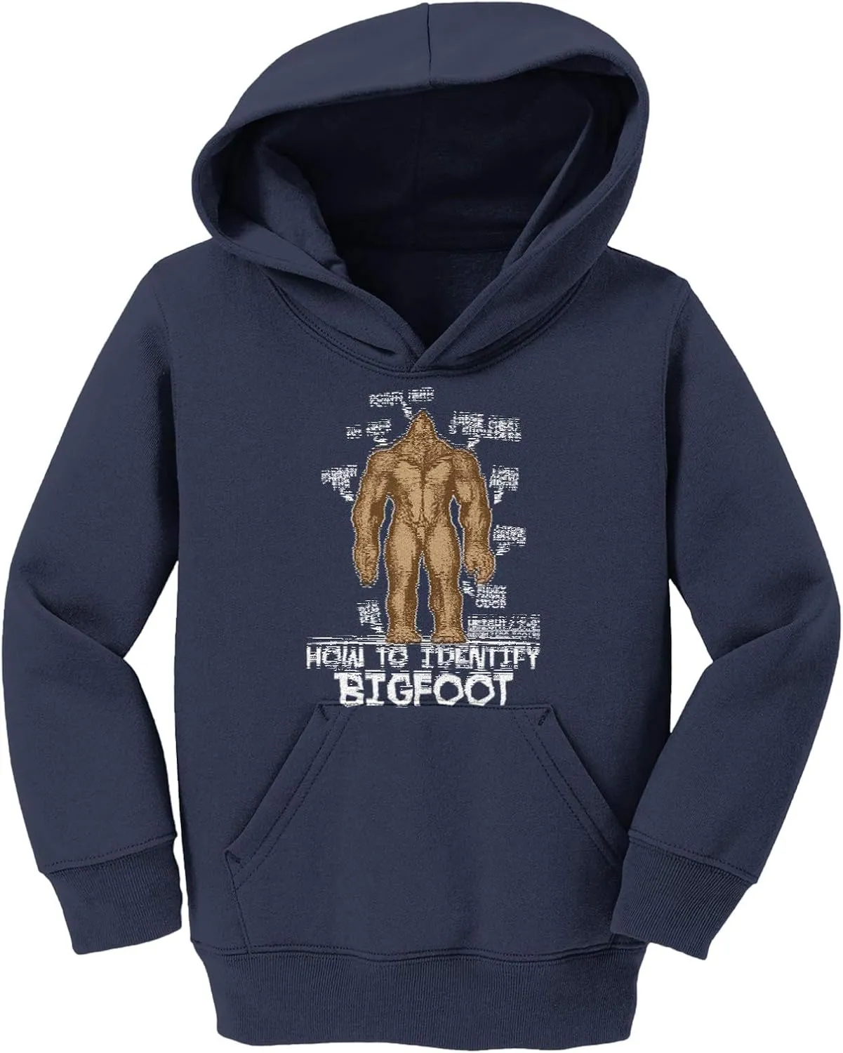 Haase Unlimited How to Identify Bigfoot - Sasquatch Myth Toddler/Youth Fleece Hoodie