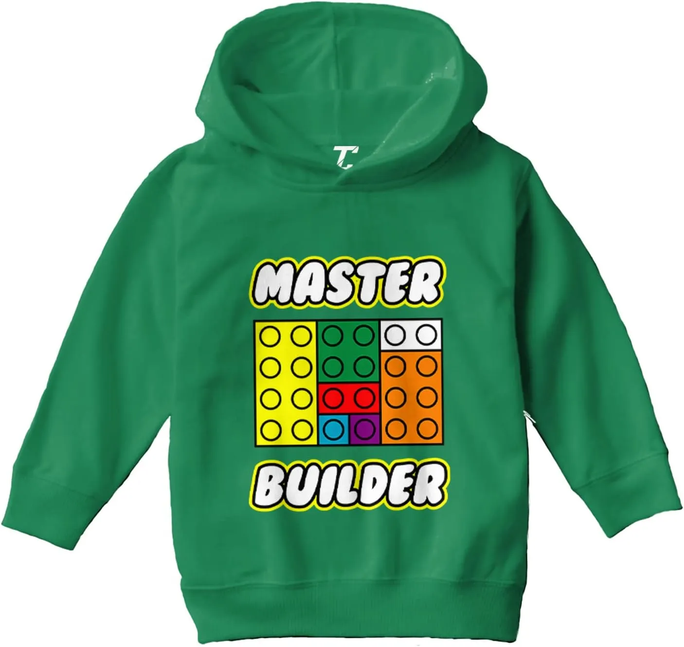 Haase Unlimited Master Builder - Build Blocks Toddler/Youth Fleece Hoodie