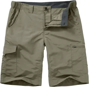 Hiking Shorts for Men Cargo Casual Quick Dry Lightweight Stretch Waist Outdoor Fishing Travel Shorts