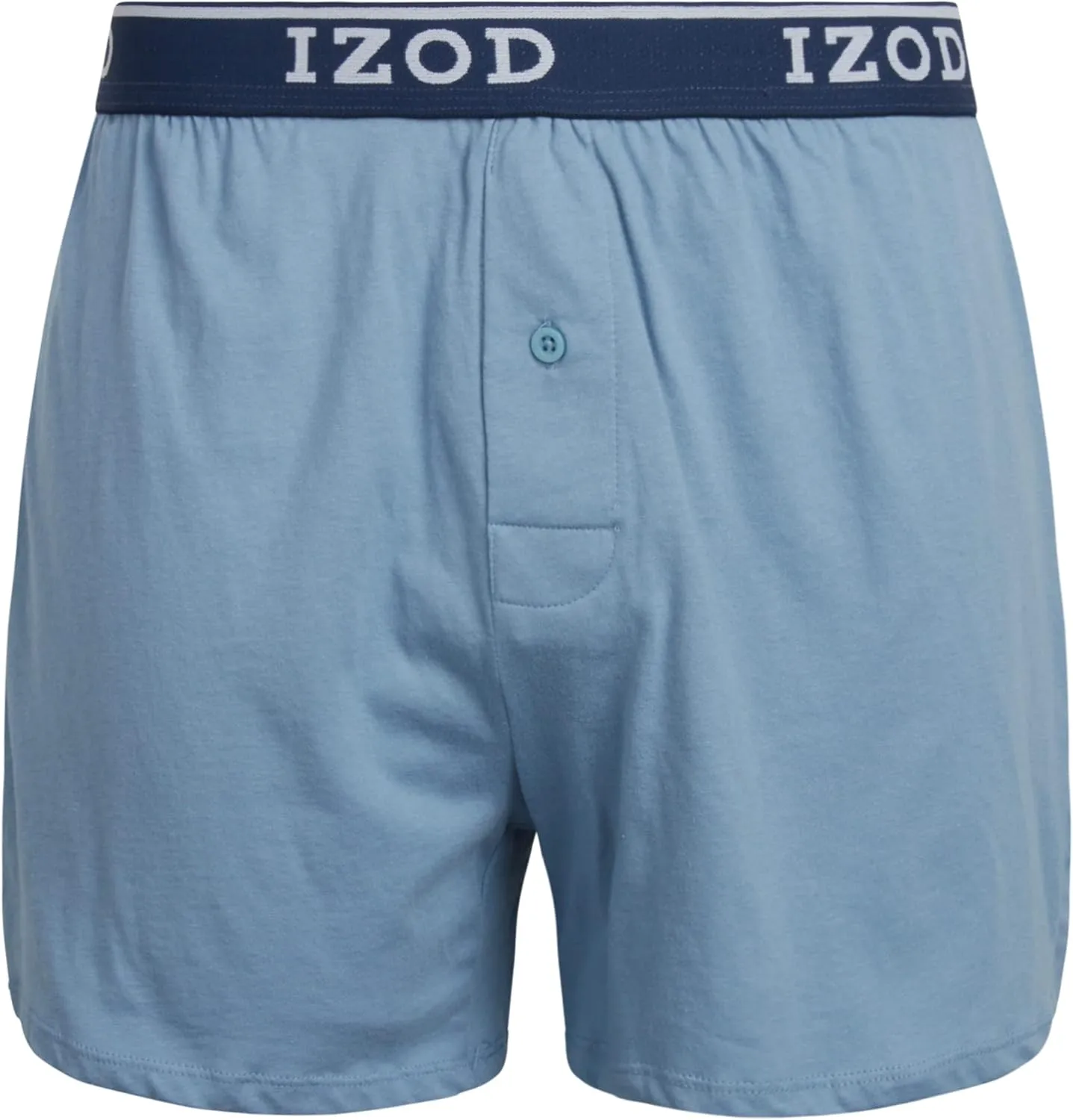 IZOD Men's Boxer Shorts - 4 Pack Classic Knit Underwear Boxers with Functional Fly - Soft Breathable Boxers for Men (M-2XL)