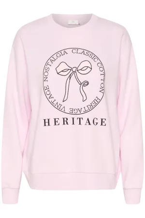 Kaffe Womens Sweatshirt Ellen Lilac Snow