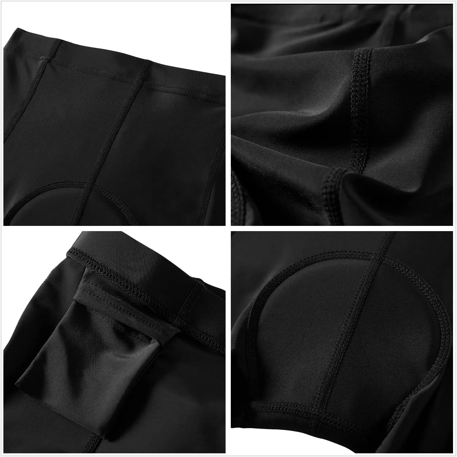 Kids Padded Bike Shorts Girls Cycling Biking Pants 3D Padding Bike Shorts for Boys