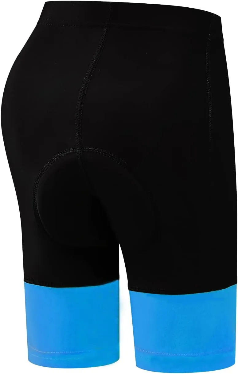 Kids Padded Bike Shorts Girls Cycling Biking Pants 3D Padding Bike Shorts for Boys
