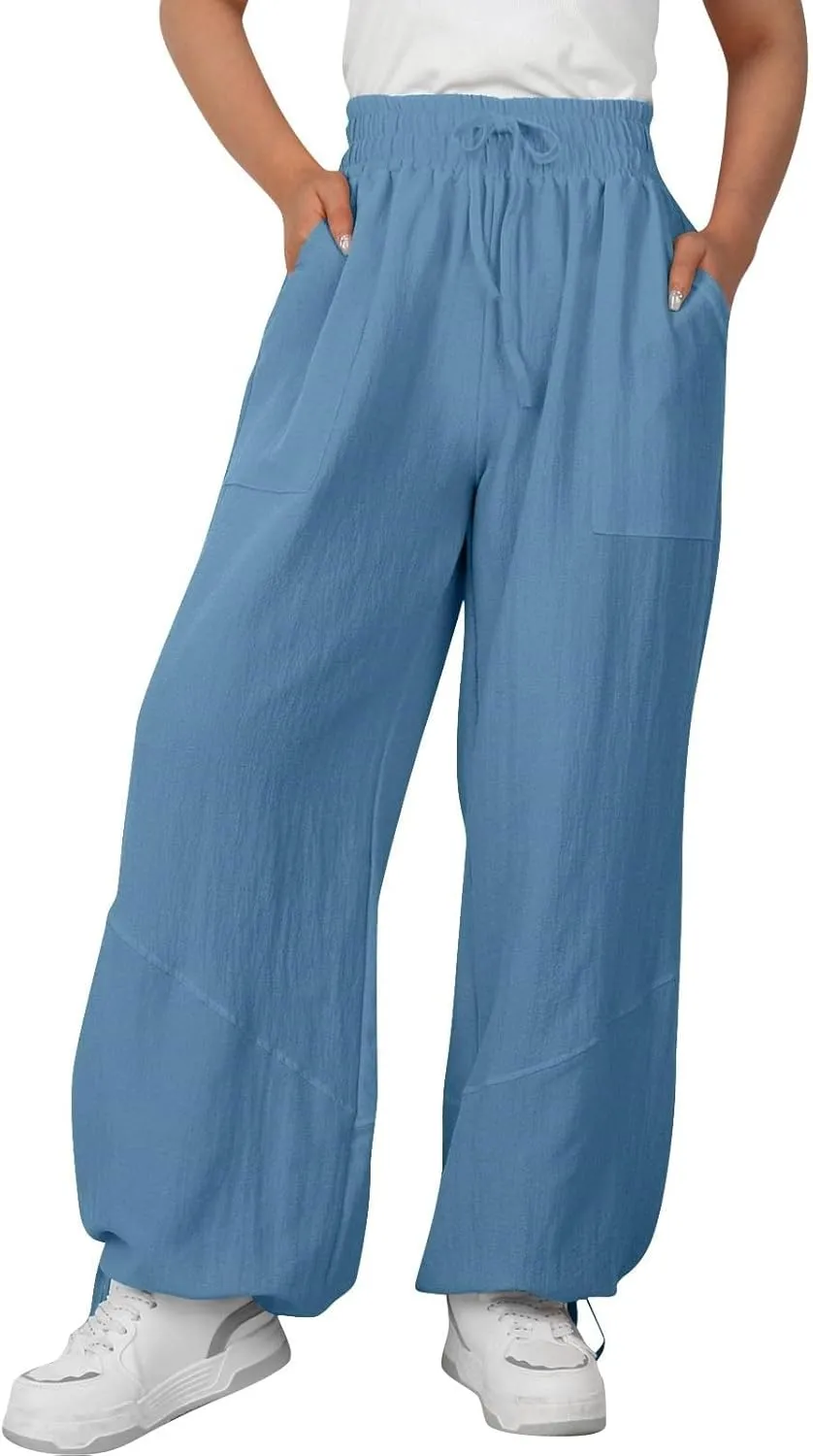 Linen Pants Suit Women Summer Womens Linen Capris Womans Work Trousers Skinny Ankle Length