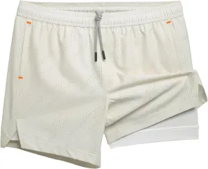 maamgic Mens Running Shorts with Compression Liner 5" Quick Dry Workout Gym Shorts Anti-Chafe 2 in 1 Athletic Shorts