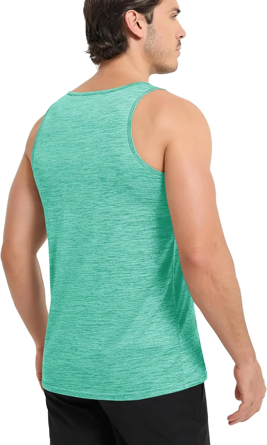 MAGCOMSEN Men's Tank Tops Quick Dry Workout Sleeveless Gym Muscle Shirts Athletic Bodybuilding Tee Shirt