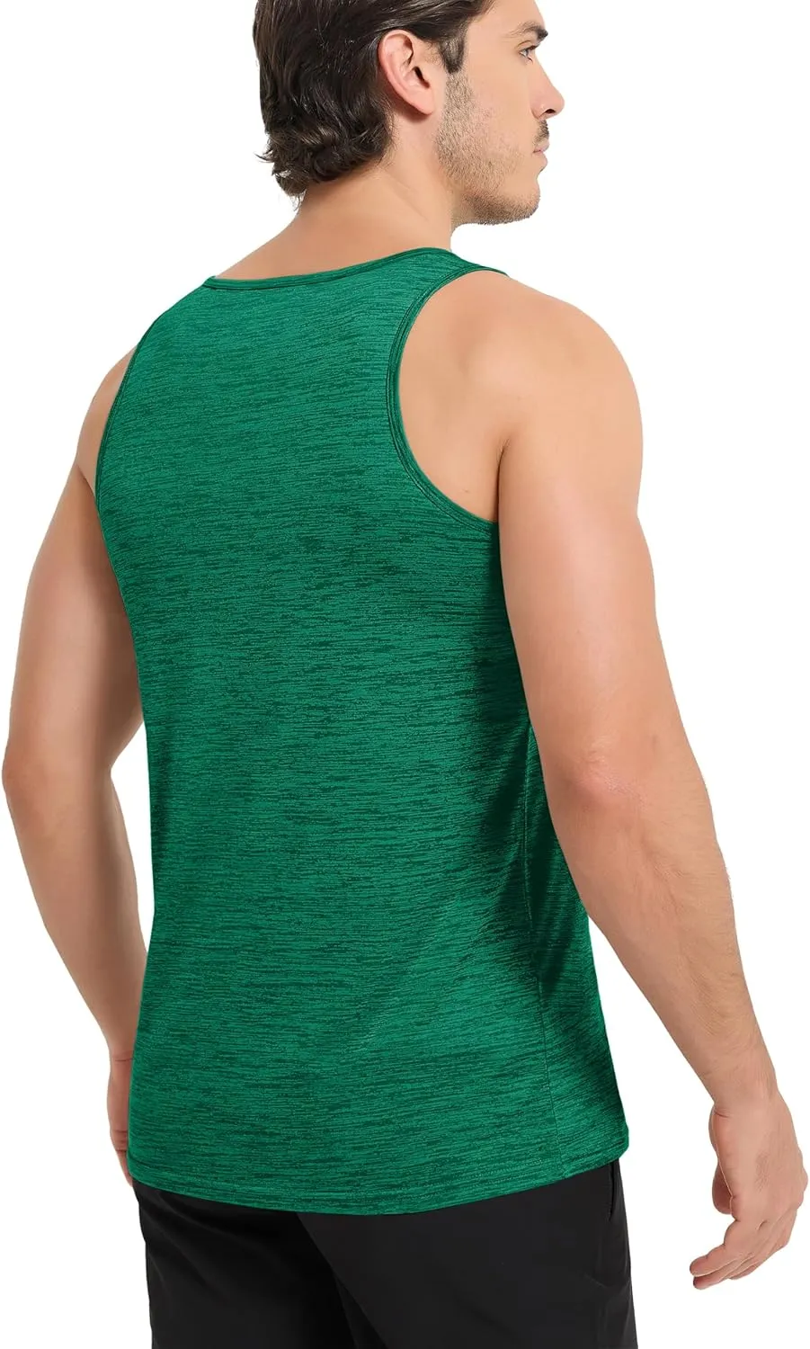 MAGCOMSEN Men's Tank Tops Quick Dry Workout Sleeveless Gym Muscle Shirts Athletic Bodybuilding Tee Shirt