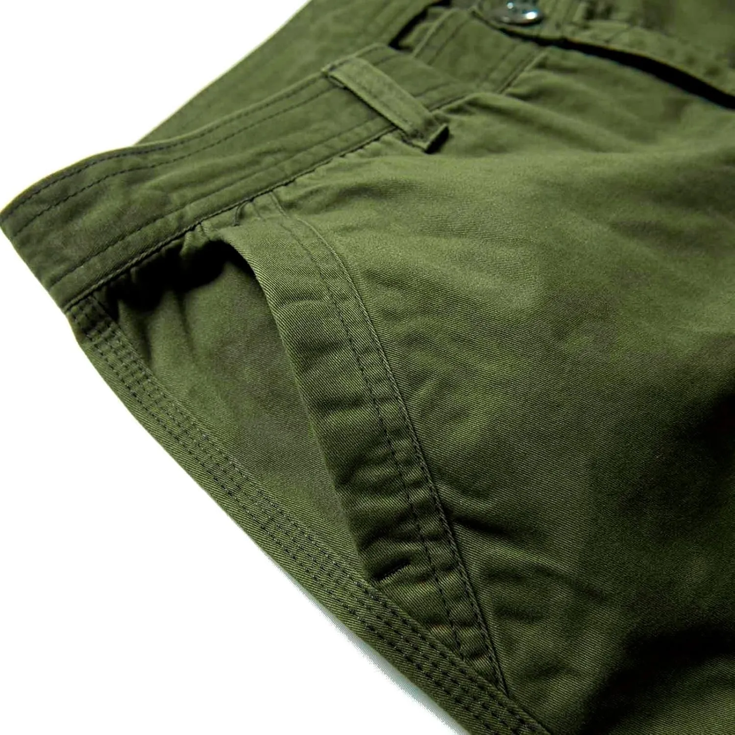 Mens Casual Cargo Pants Workout Joggers Ring Hole Expandable Waist Waistband Work Pants Baggy Pockets Hiking Pants