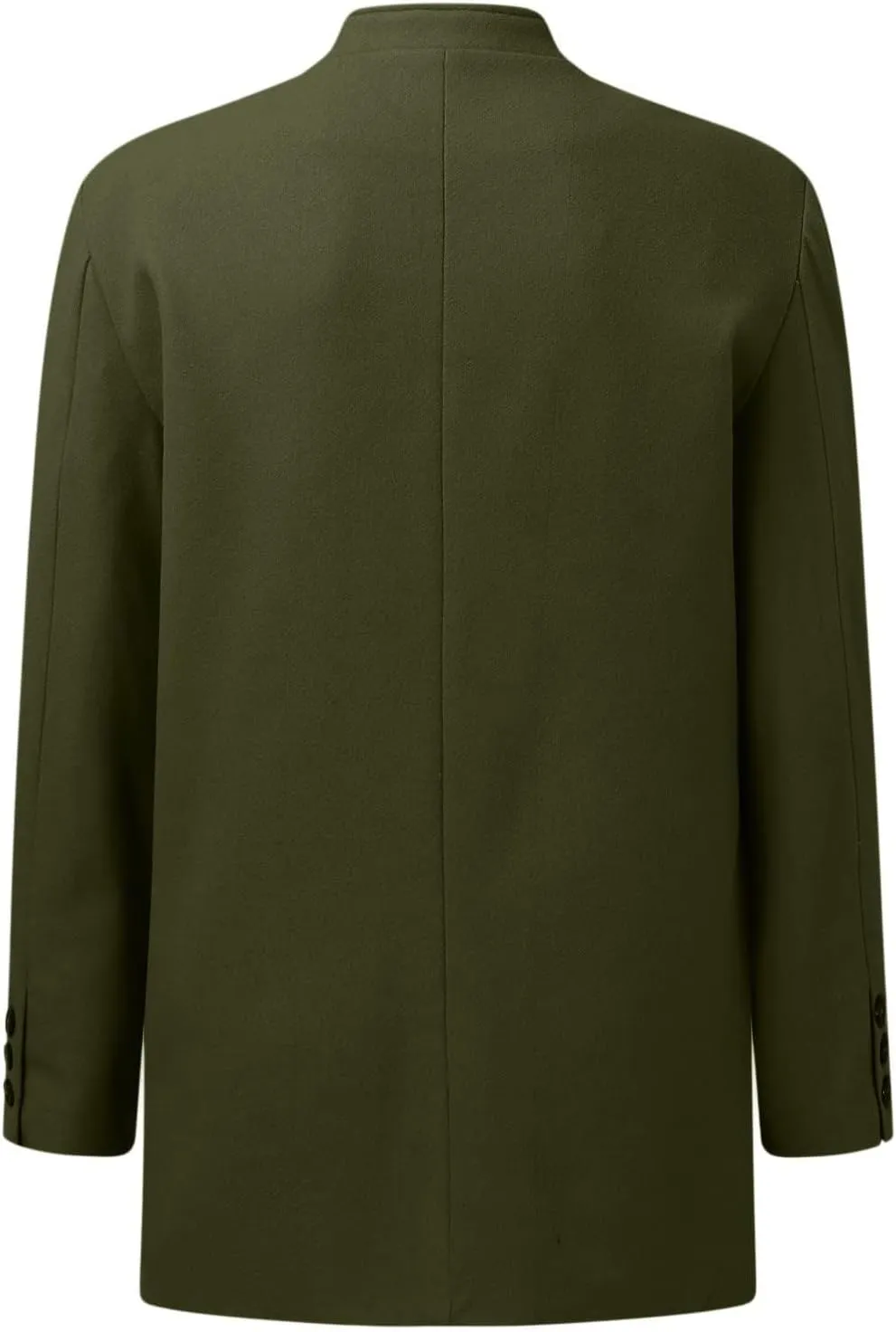 Mens Casual Lightweight Suit Blazer Jackets Stand Collar Lined Sport Coats Business Coats