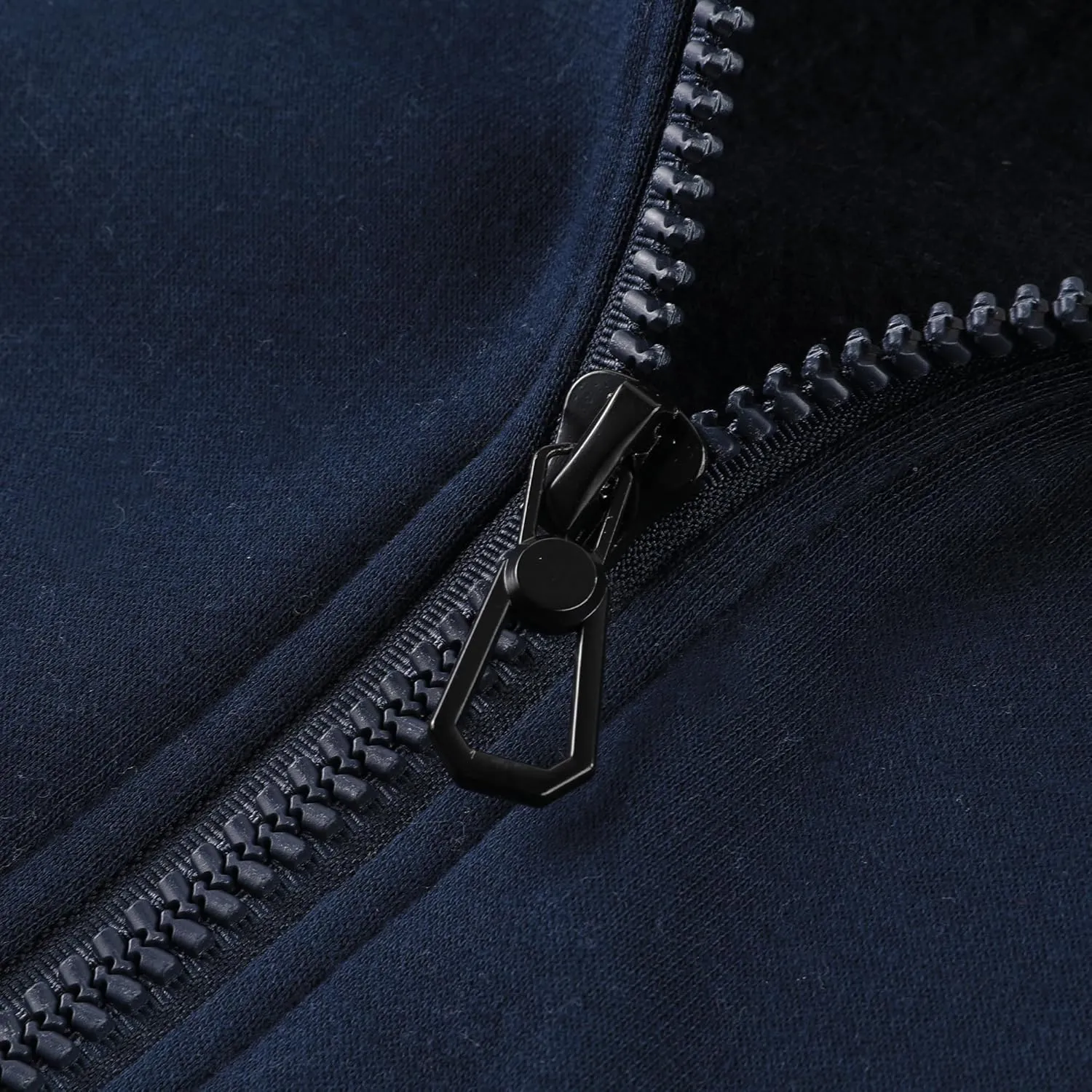 Men's Full Zip Fleece Hoodie zippered Color Block hooded slim Fit Long Sleeve Lightweight Sweatshirt