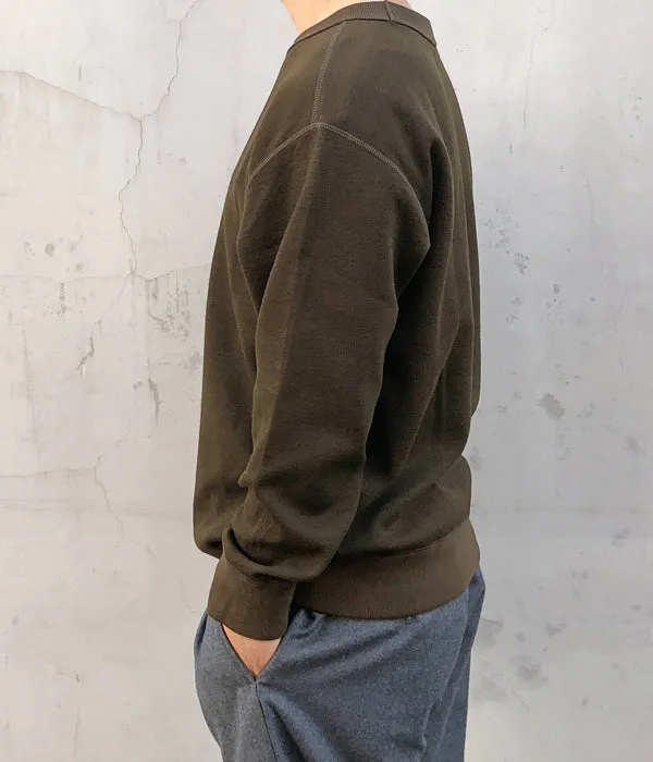 MHL./SOFT WOOL JERSEY LS (KHAKI)