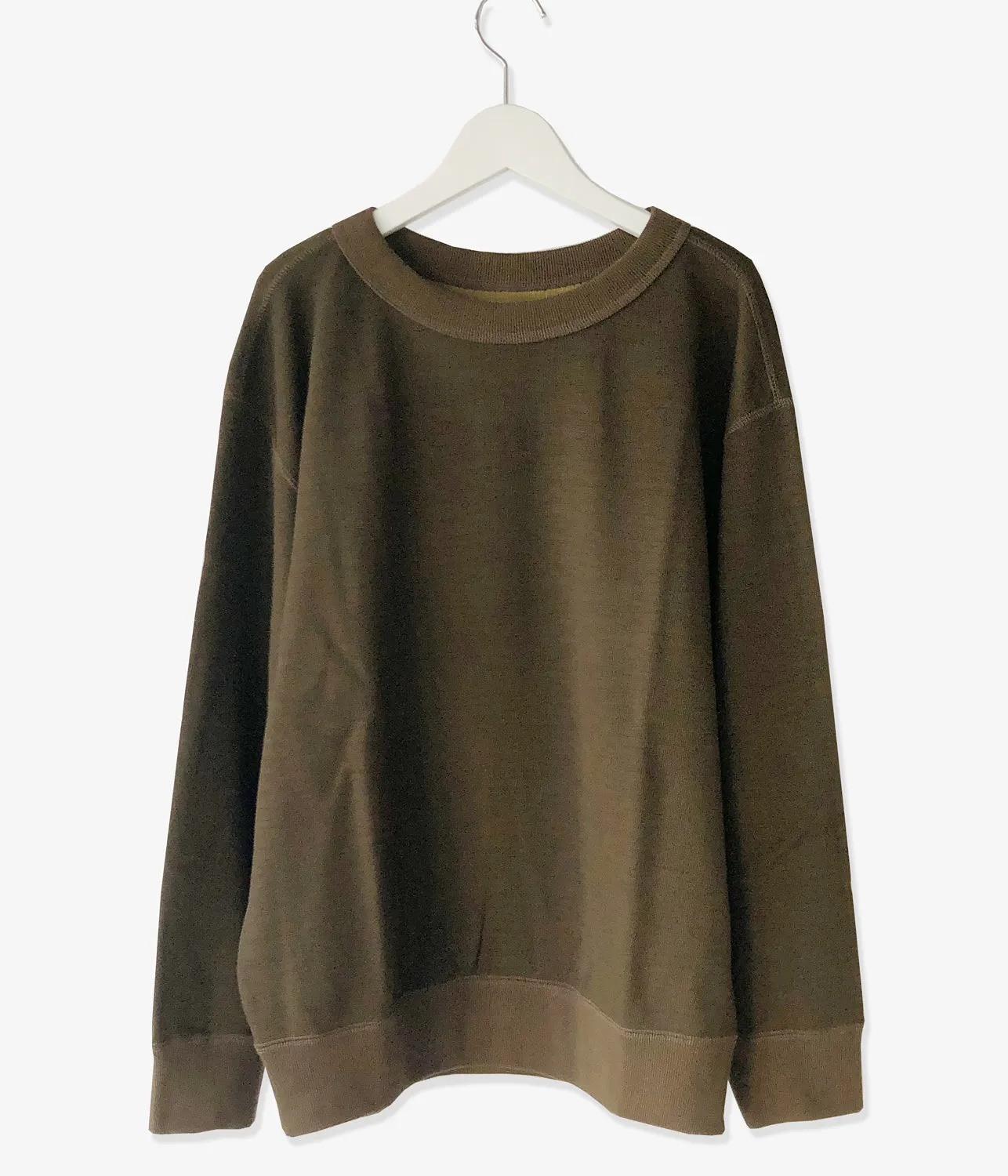 MHL./SOFT WOOL JERSEY LS (KHAKI)