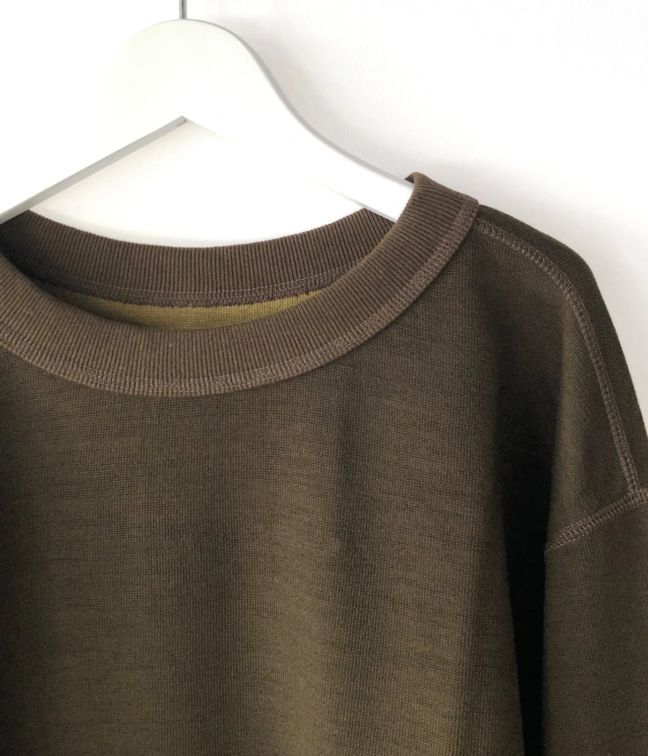 MHL./SOFT WOOL JERSEY LS (KHAKI)