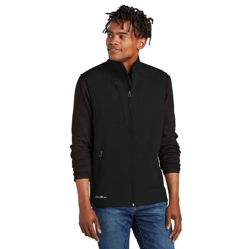 NEW - Eddie Bauer Stretch Soft Shell Vest - Deep Black