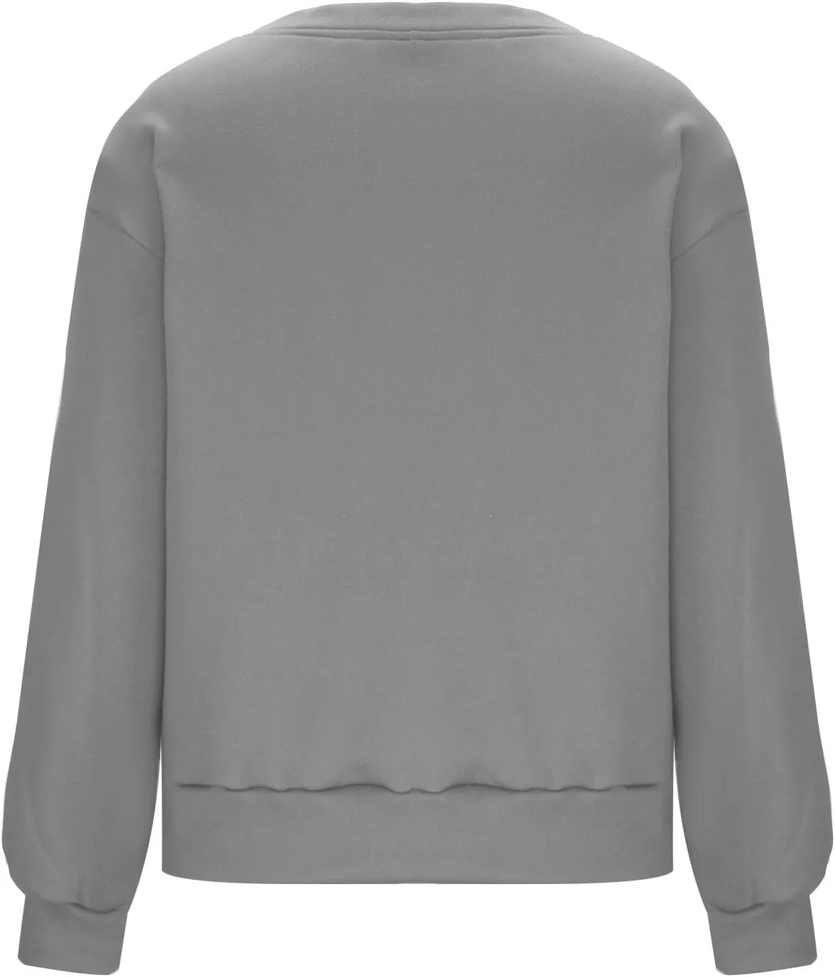 Oversized Drop Shoulder Sweatshirts for Women Teen Girls Fall y2k Clothes Long Sleeve Crewneck Pullover Tops