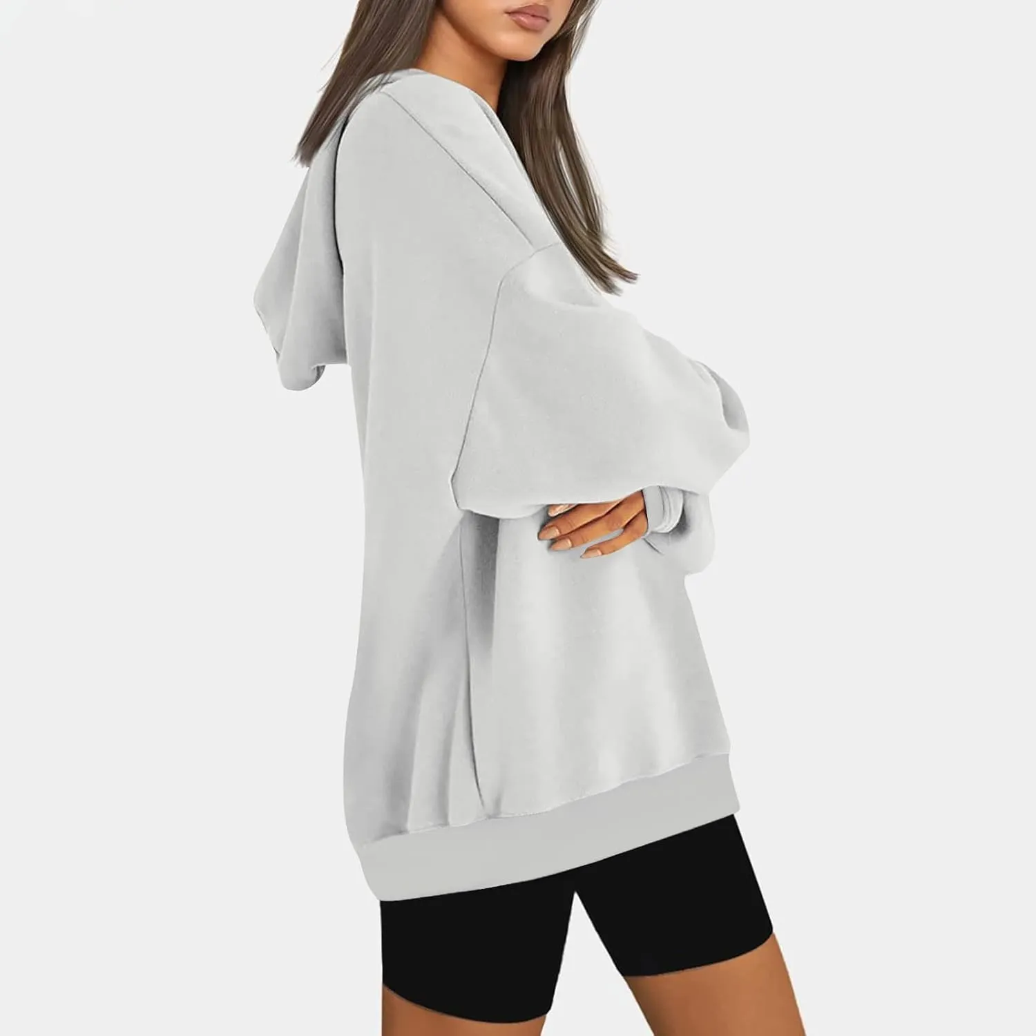 Oversized Hoodies for Women Casual Long Sleeve Loose Sweatshirts Fleece Sweater Pullover Fall Clothes with Pockets