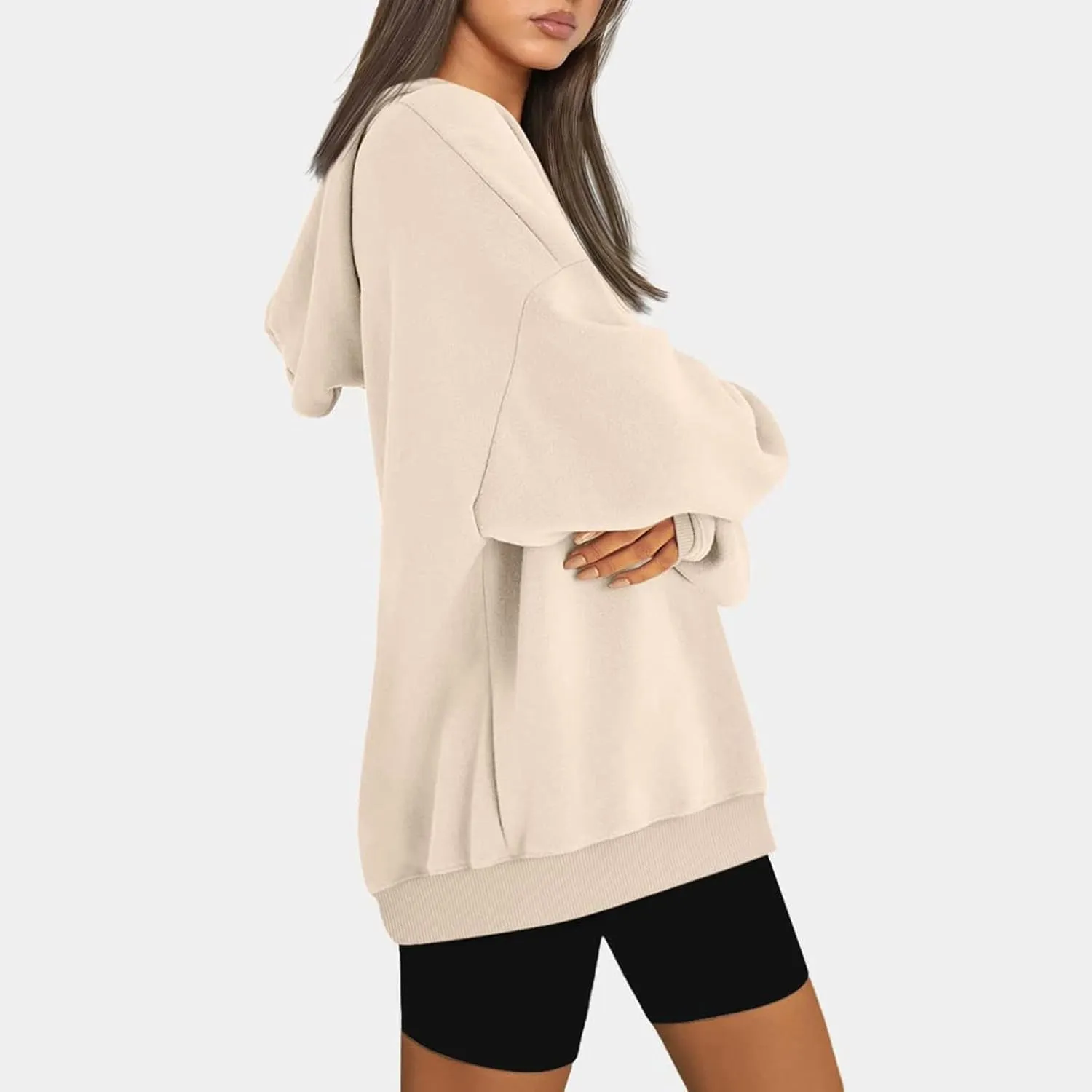 Oversized Hoodies for Women Casual Long Sleeve Loose Sweatshirts Fleece Sweater Pullover Fall Clothes with Pockets