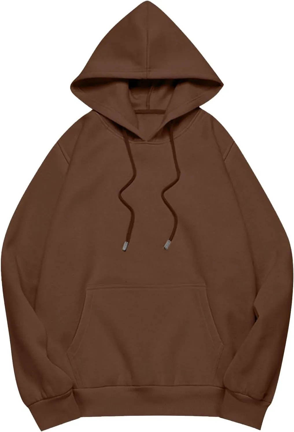 Oversized Hoodies for Women Casual Long Sleeve Pullover Sweaters Trendy Drawstring Fleece Sweatshirts with Pocket