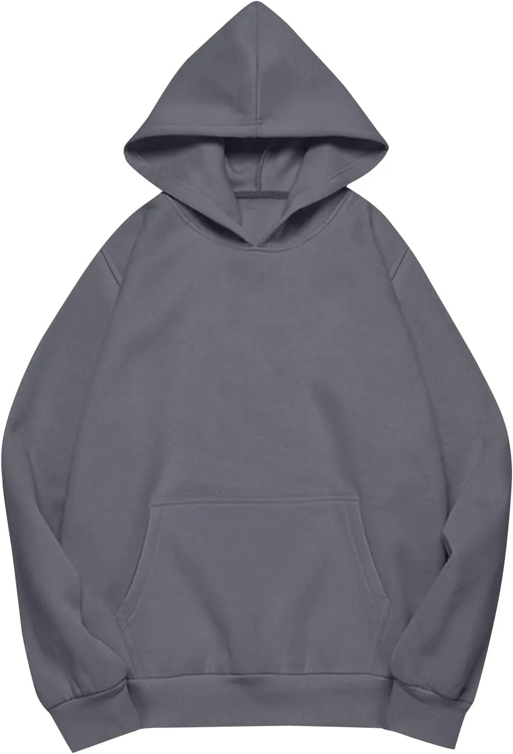 Oversized Hoodies for Women Trendy Winter Fleece Pullover Hoodie Y2k Long Sleeve Hooded Sweatshirt with Pockets