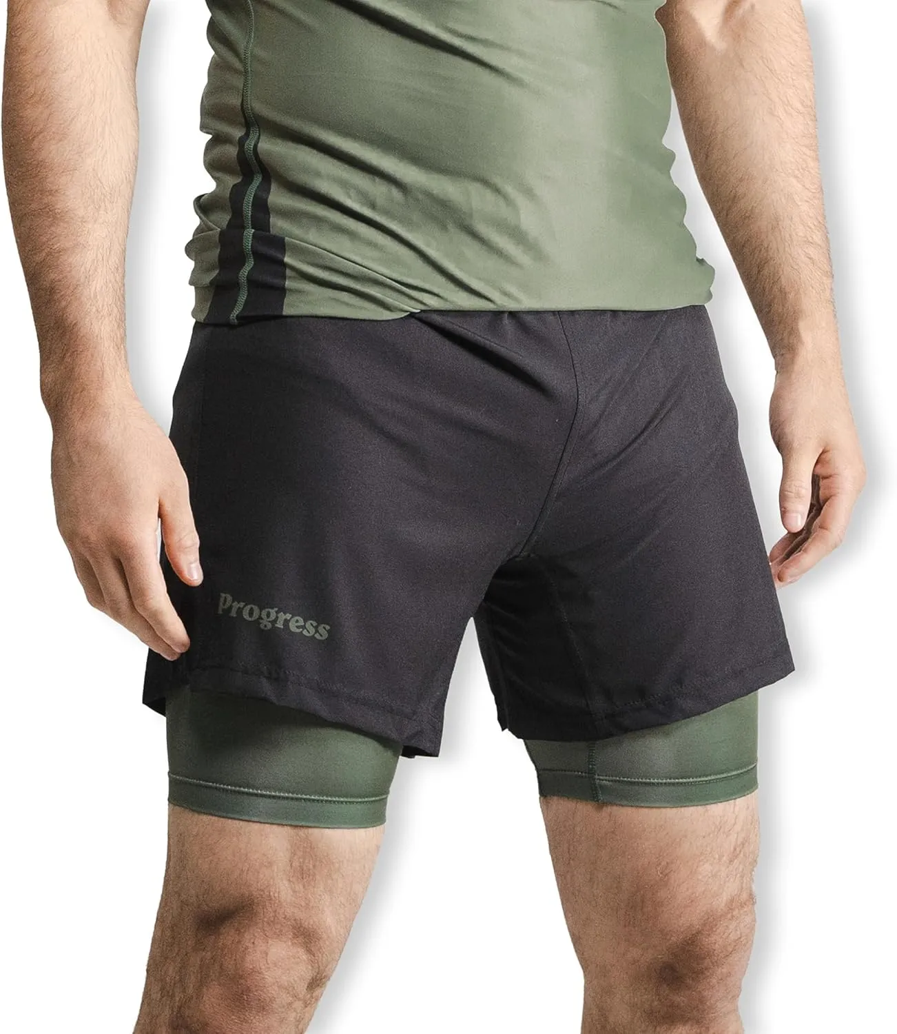 Progress Jiu Jitsu Academy BJJ Board Shorts | Comfortable & Durable Mens Brazilian Jiu Jitsu Gym Shorts