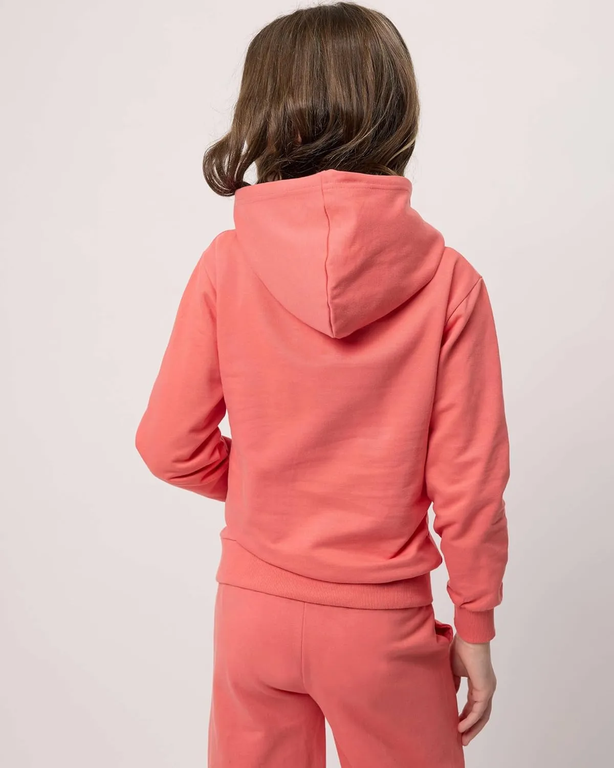Real Essentials 3 Pack: Girls' Soft Brushed Fleece Pullover Hoodie Sweatshirt With Kangaroo Pocket (Ages 7-16)