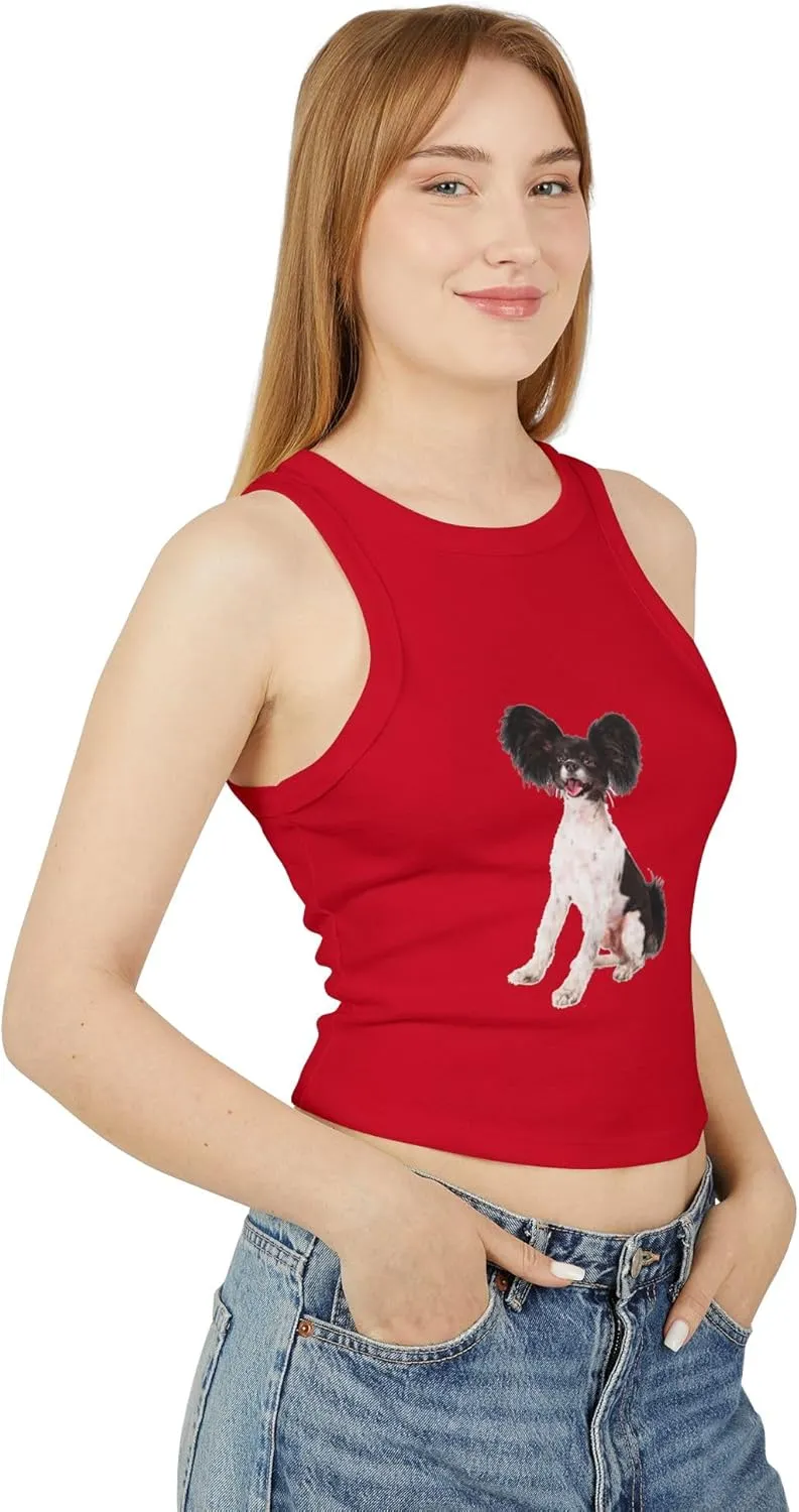 Retro Women's Tank Top, Vintage Ribbed Tank, Classic Sleeveless Tee, Summer Muscle Shirt, Soft Cotton Camisole