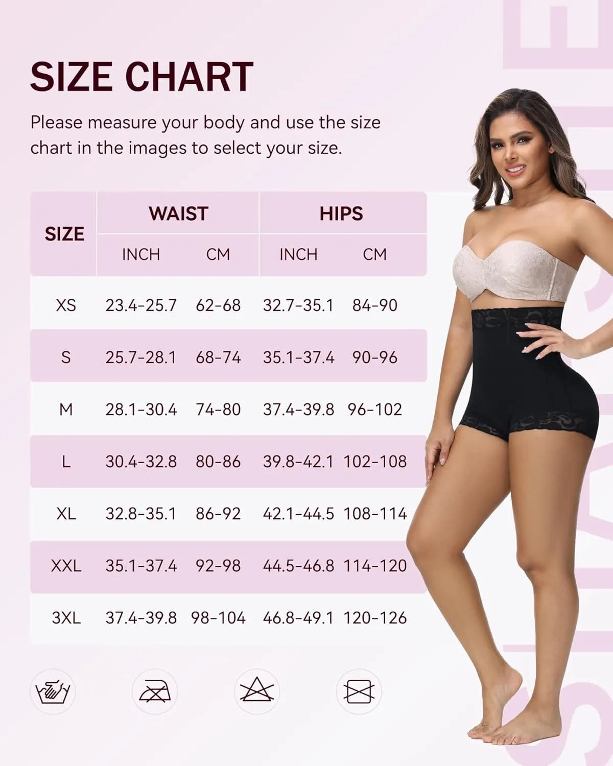 SHAPSHE Butt Lifting Panties Tummy Control Shorts High Waisted Shapewear Briefs Compression Underwear Women Faja Shorts